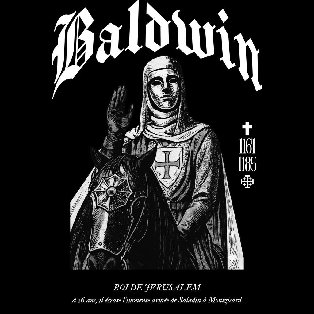 T-shirt Baudouin IV : I
