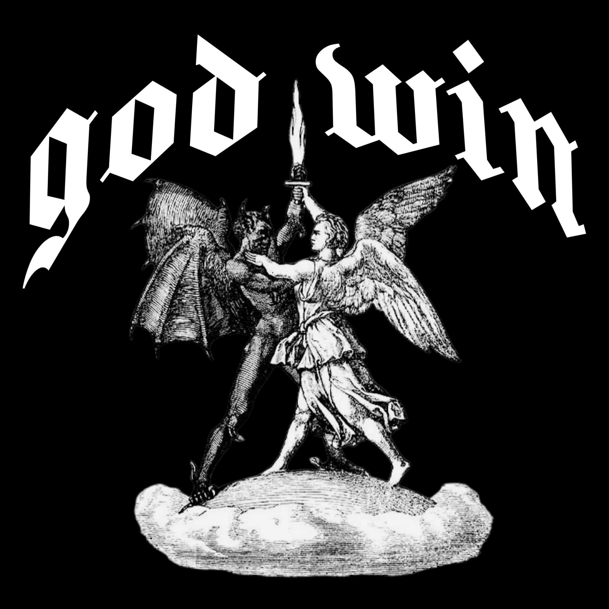 T-shirt "God Win" : I