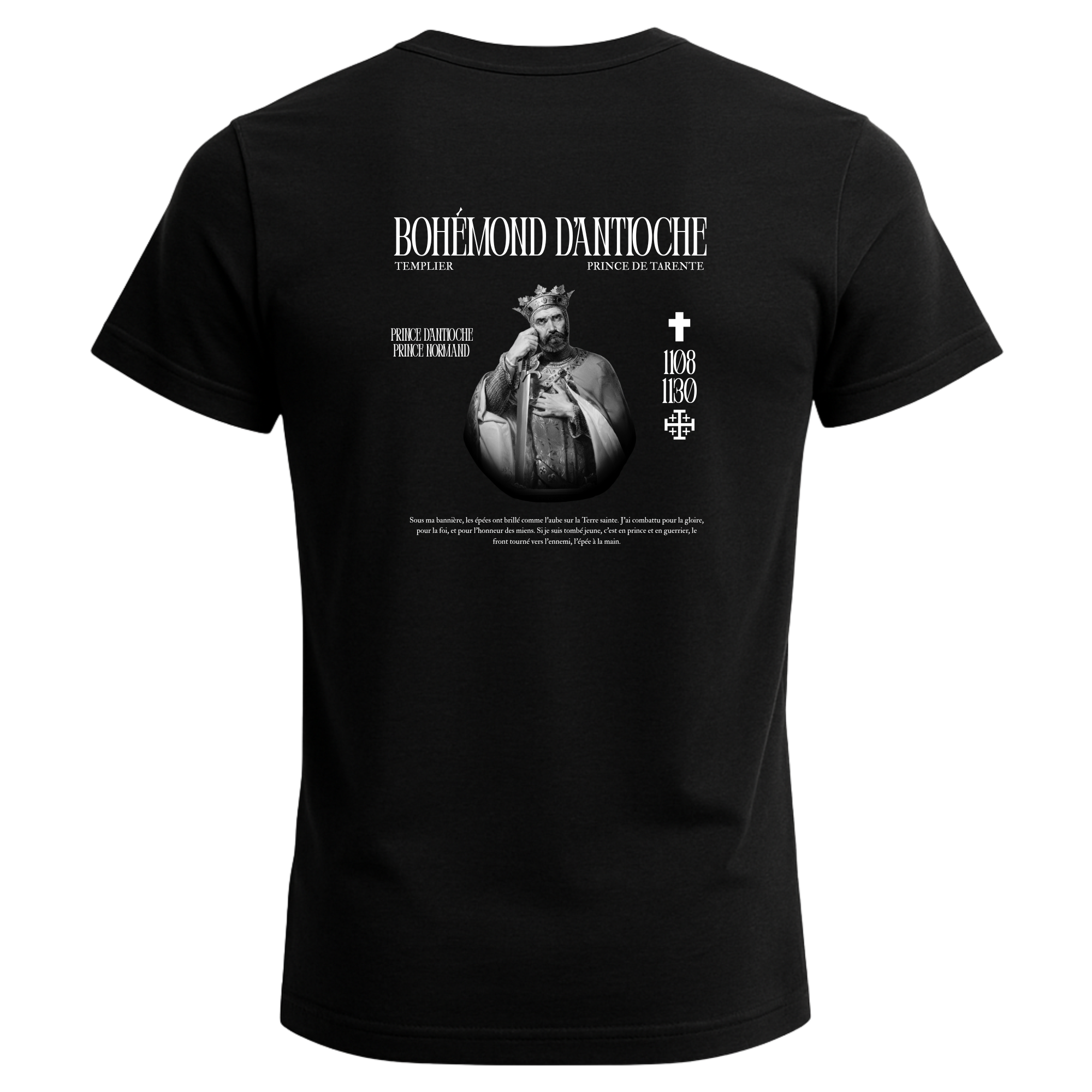 T-shirt Bohémond d’Antioche : I