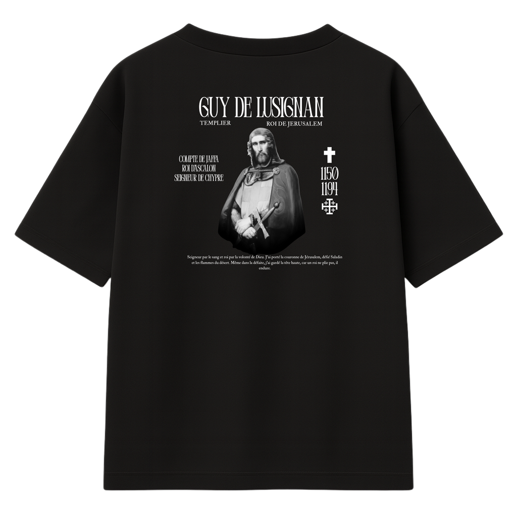 T-shirt Guy de Lusignan : I
