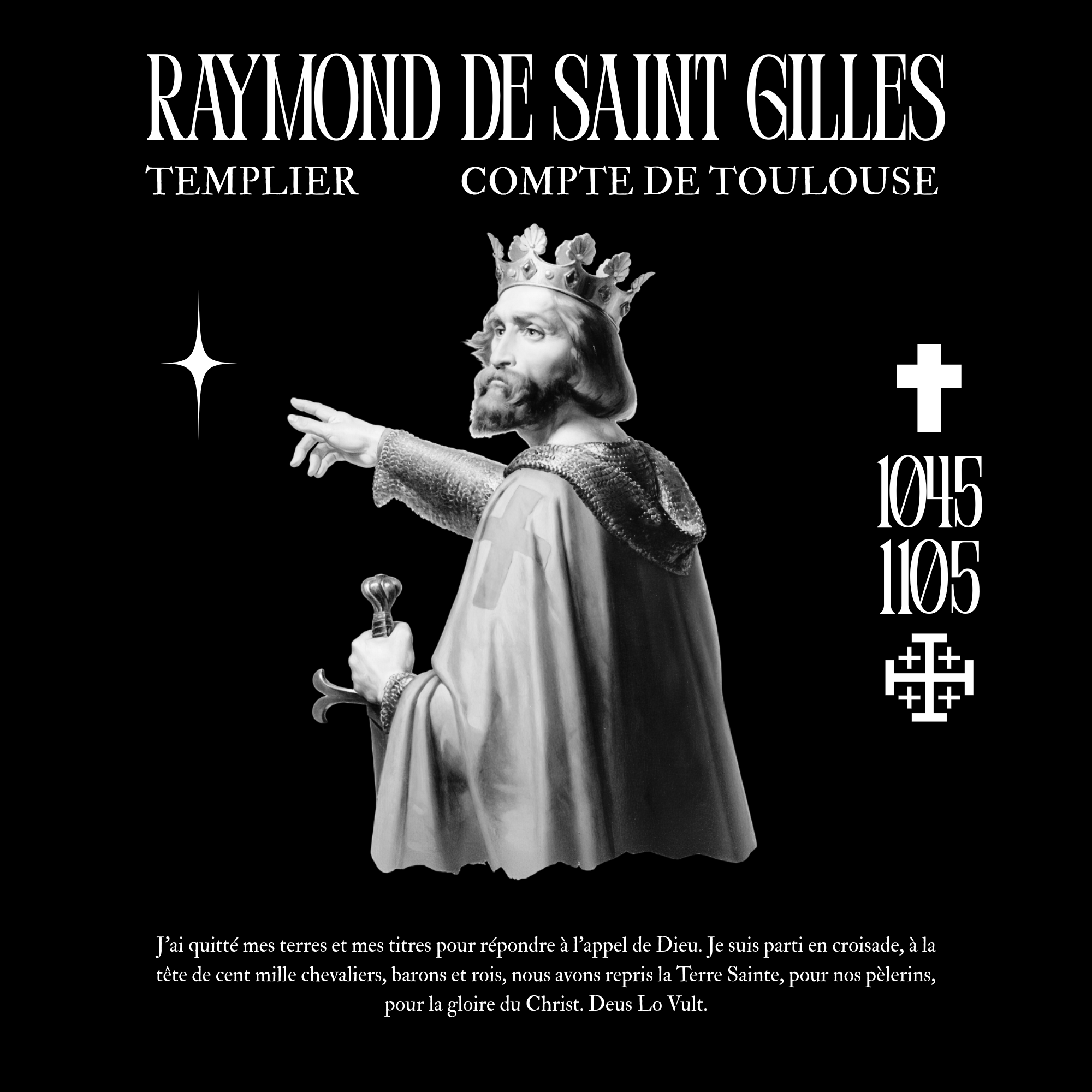 T-shirt Raymond De Saint Gilles : I