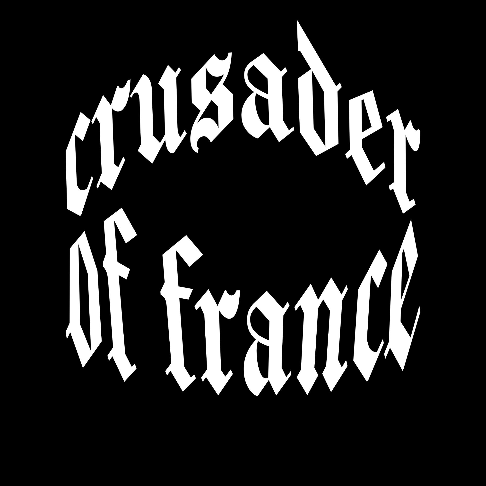 T-shirt Crusader Of France : III