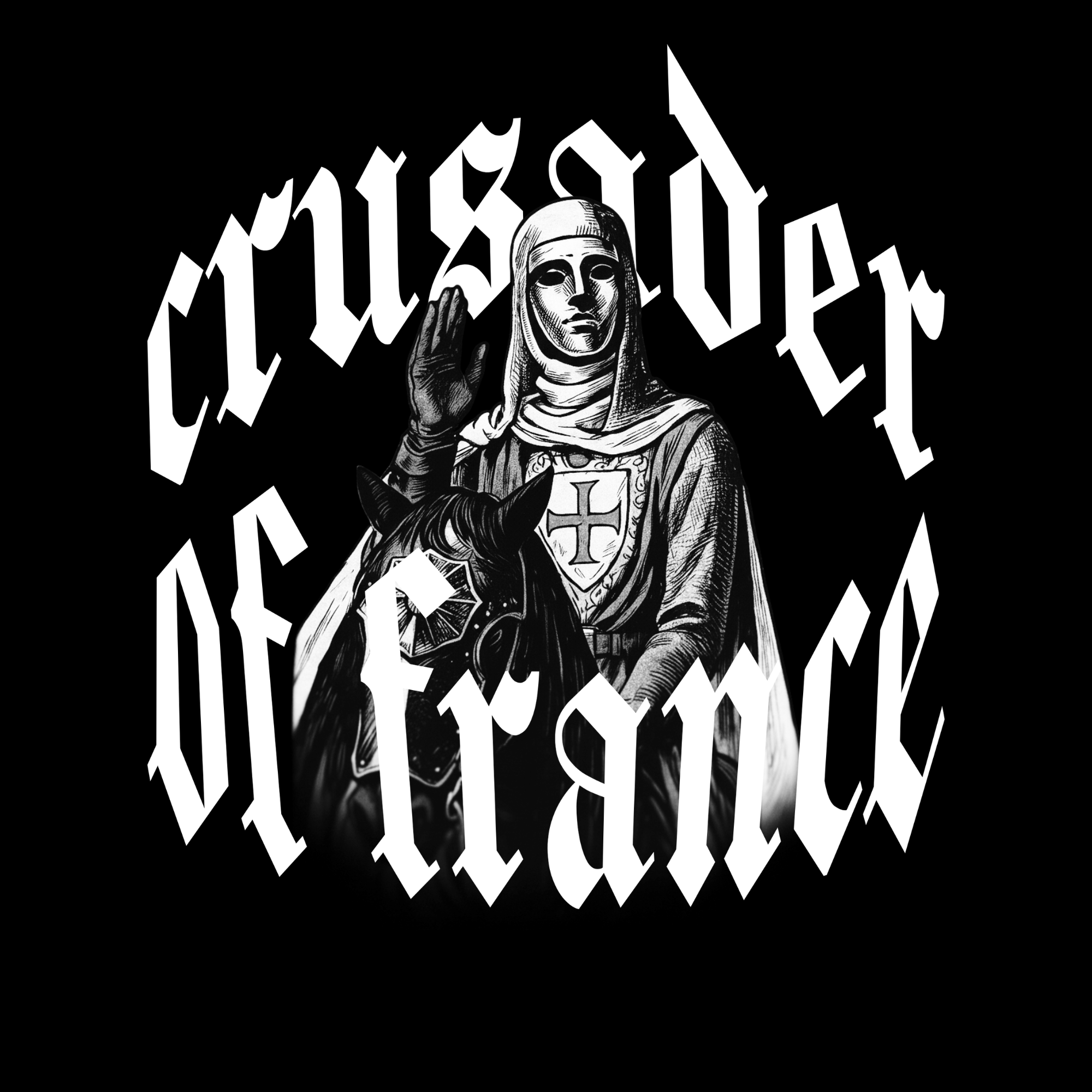 T-shirt Crusader Of France : IV