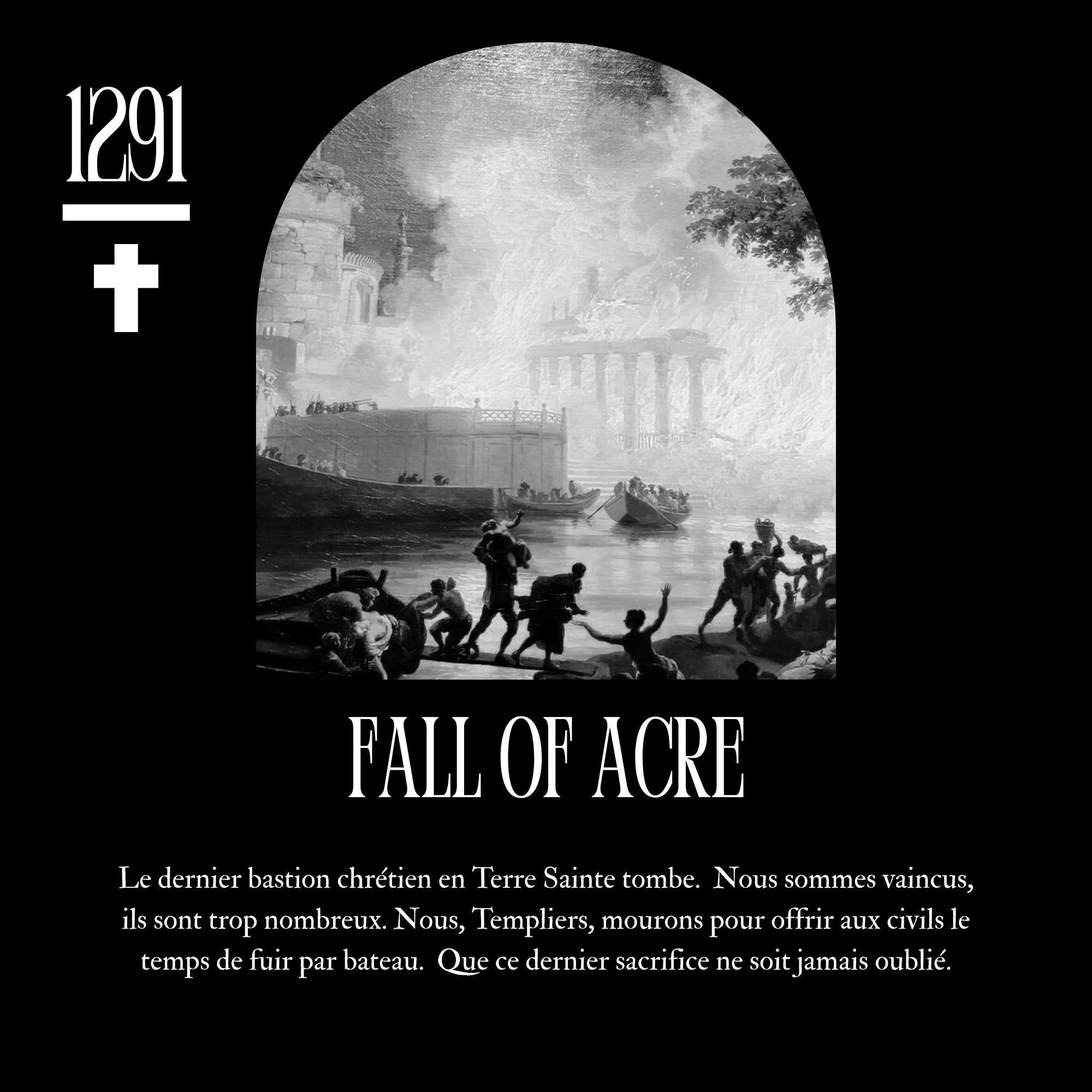 T-shirt Crusader Of France : IX