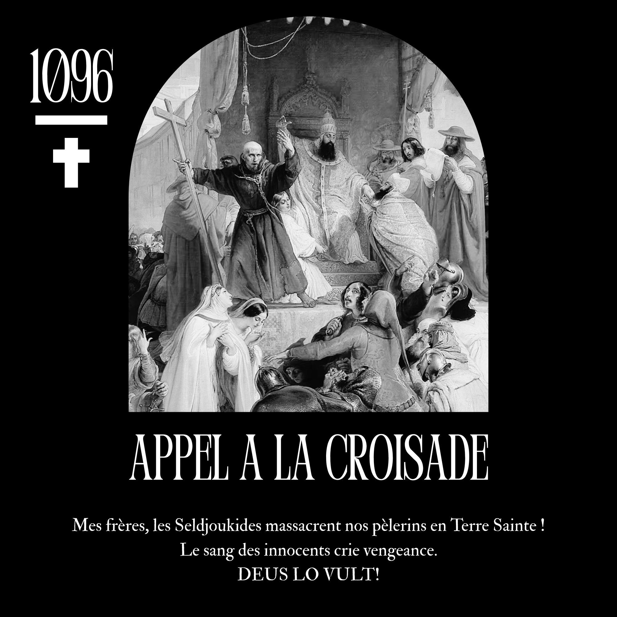 T-shirt Crusader Of France : X