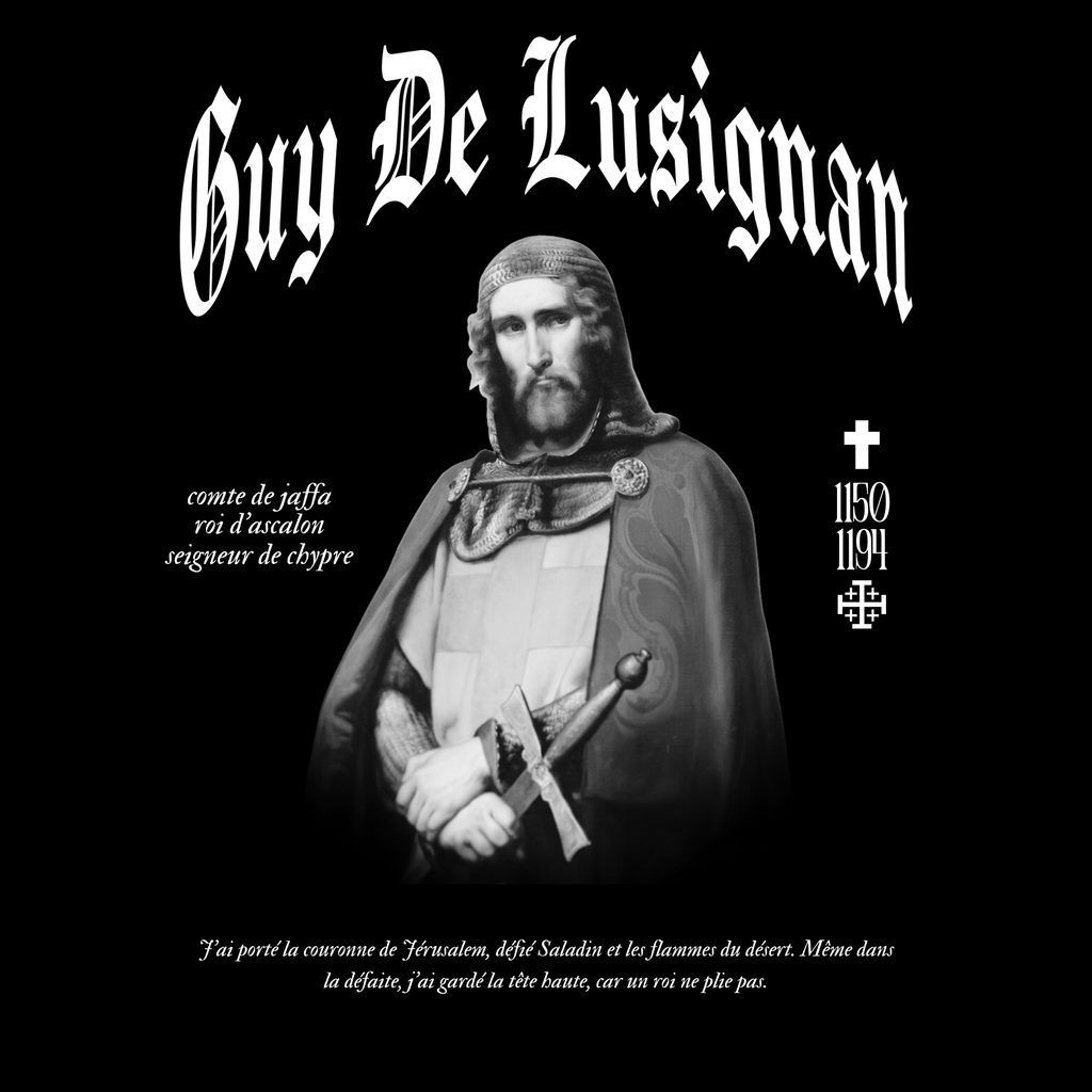T-shirt Guy de Lusignan : I