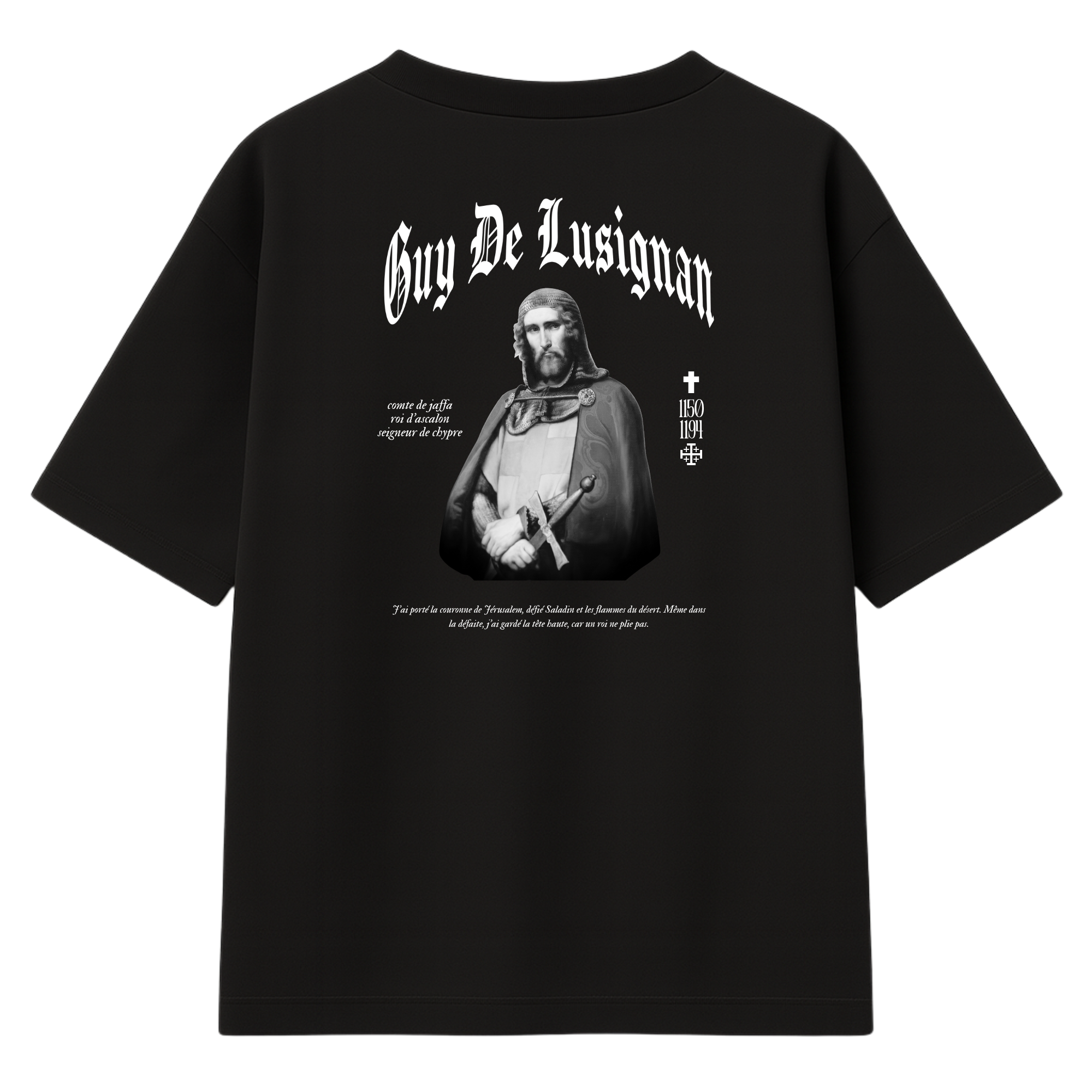 T-shirt Guy de Lusignan : I