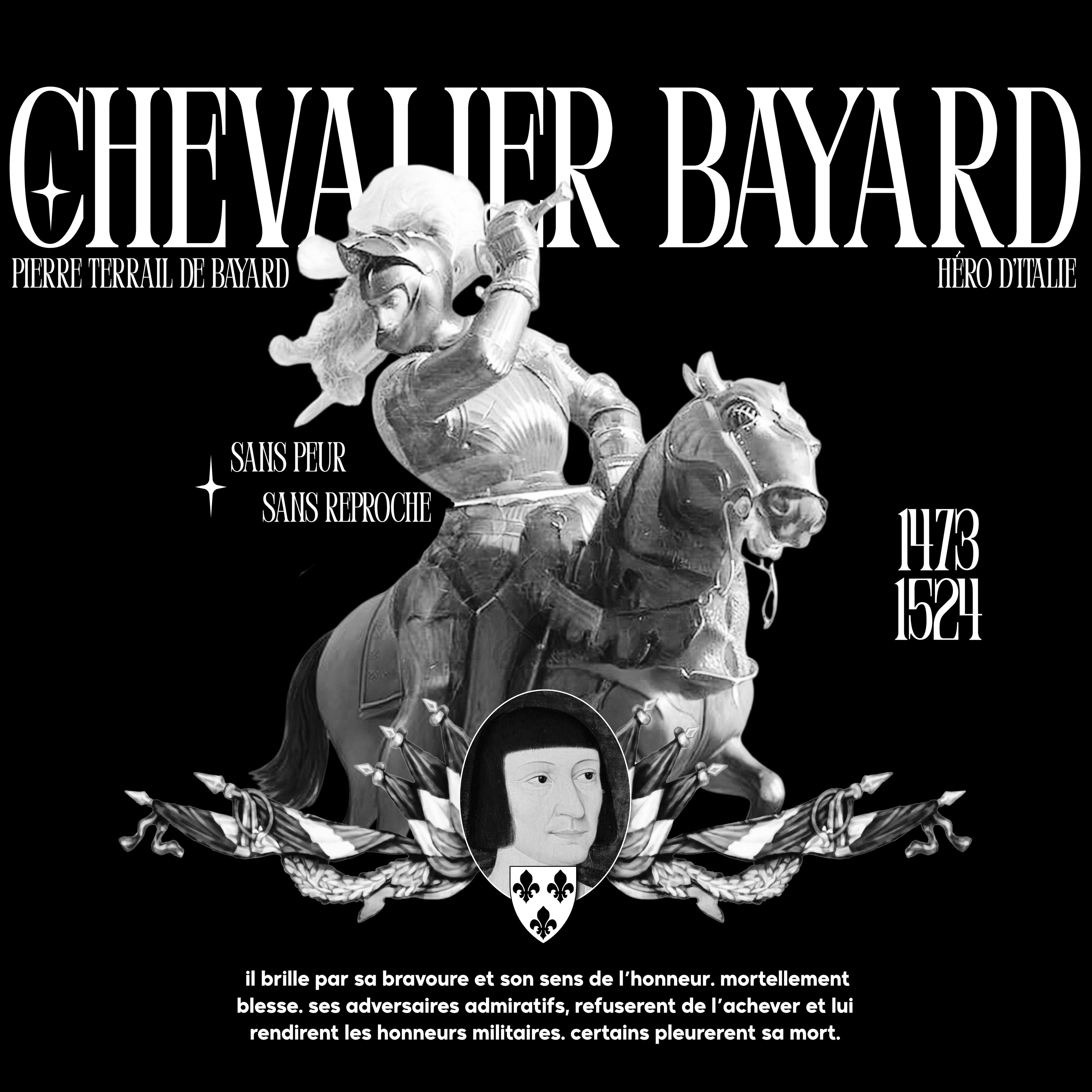 T-shirt Chevalier Bayard : I