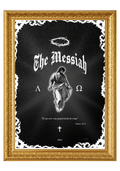 Tableau Artisanal en Or - The Messiah : I