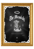 Tableau Artisanal en Or - The Messiah : IV