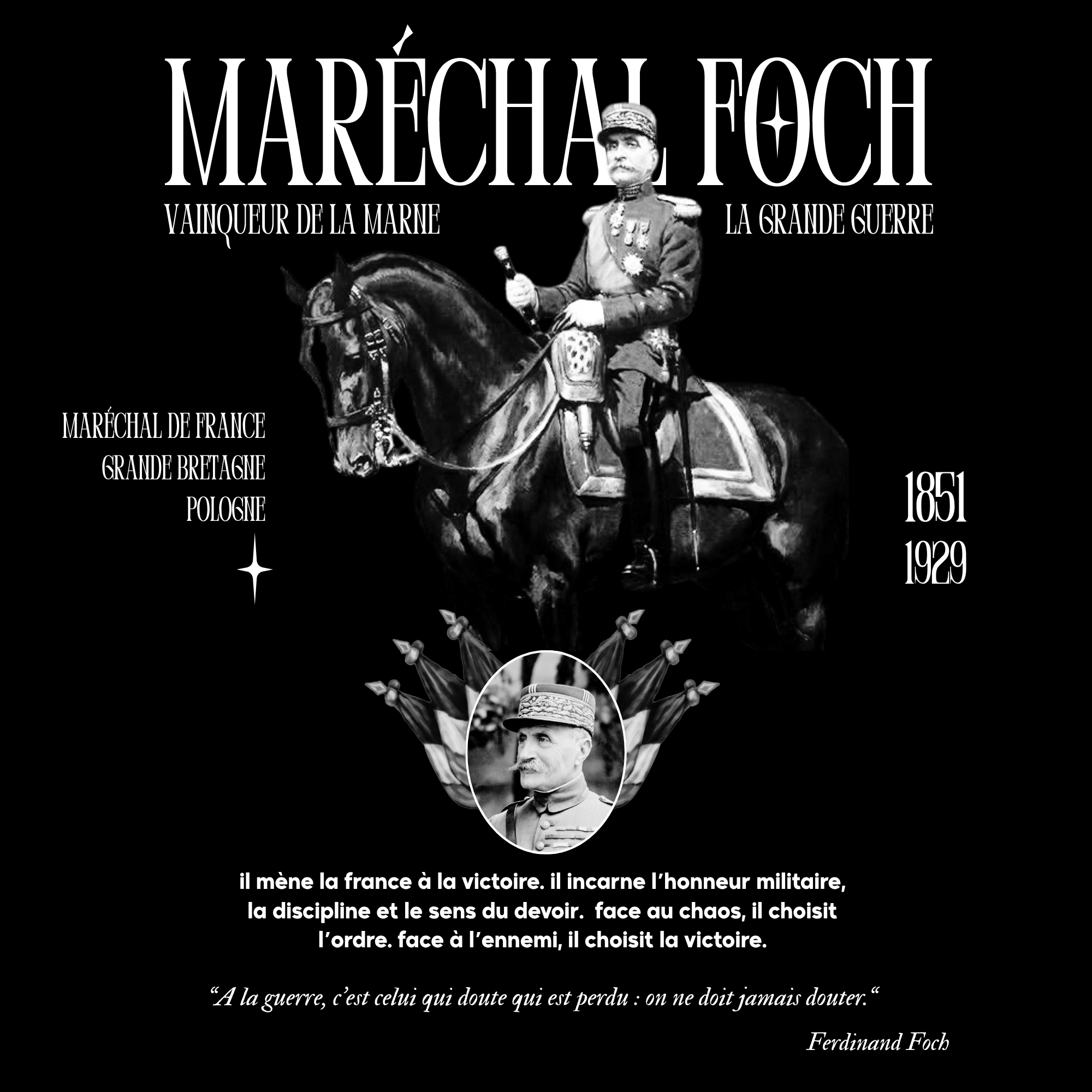 T-shirt Maréchal Foch : I