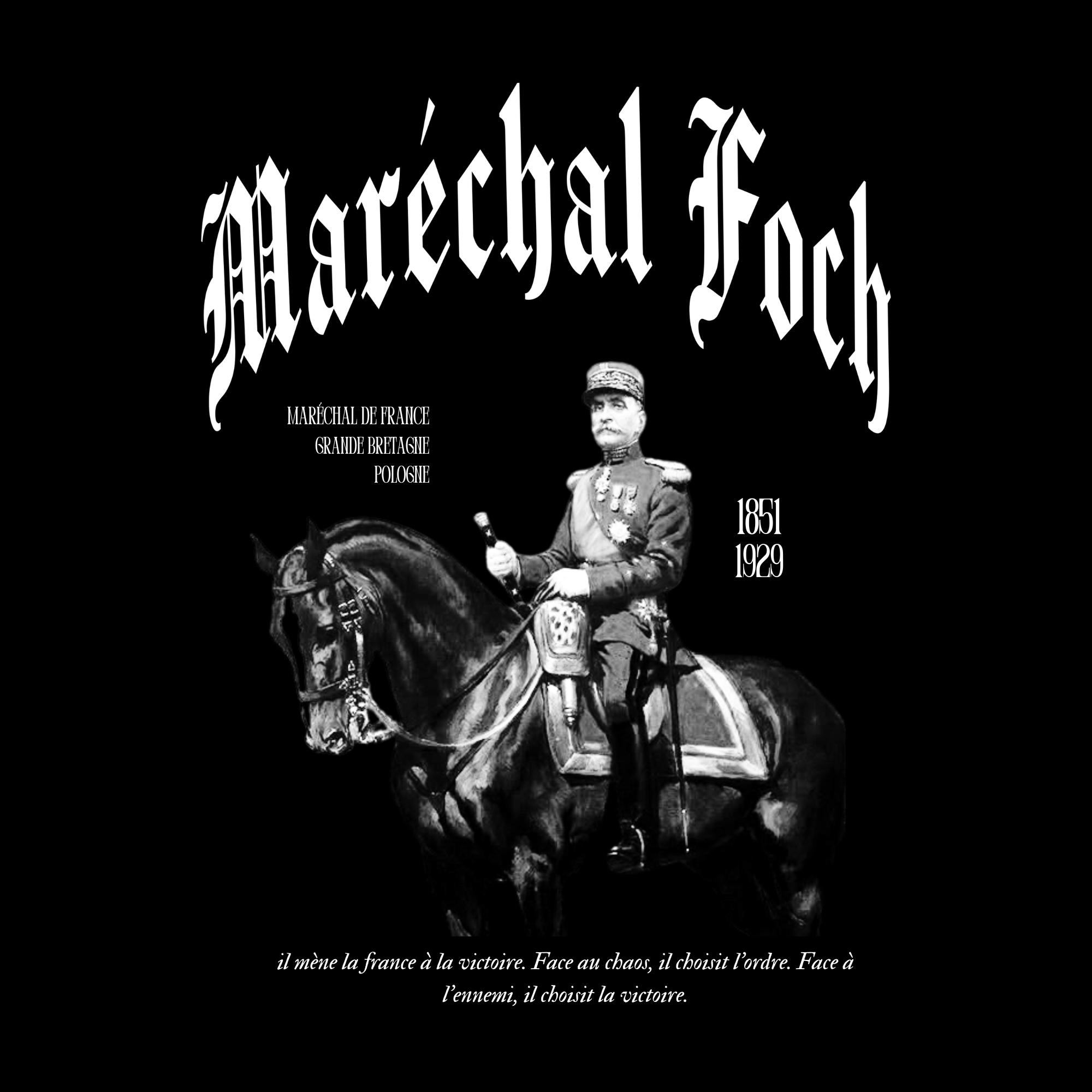 T-shirt Maréchal Foch : I