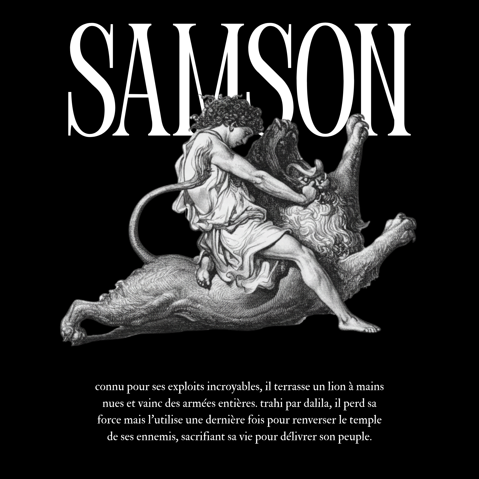 T-shirt Samson : I
