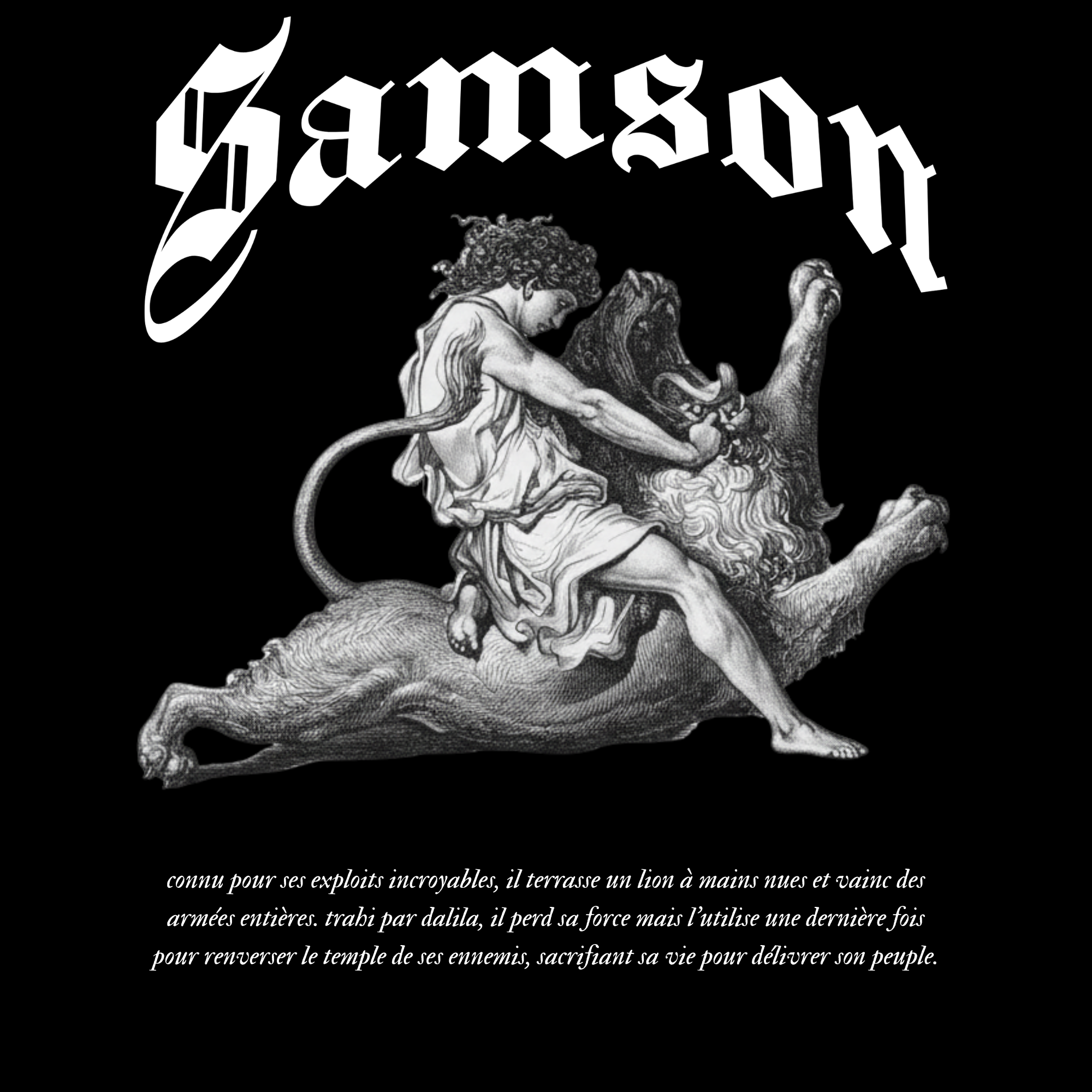 T-shirt Samson : I